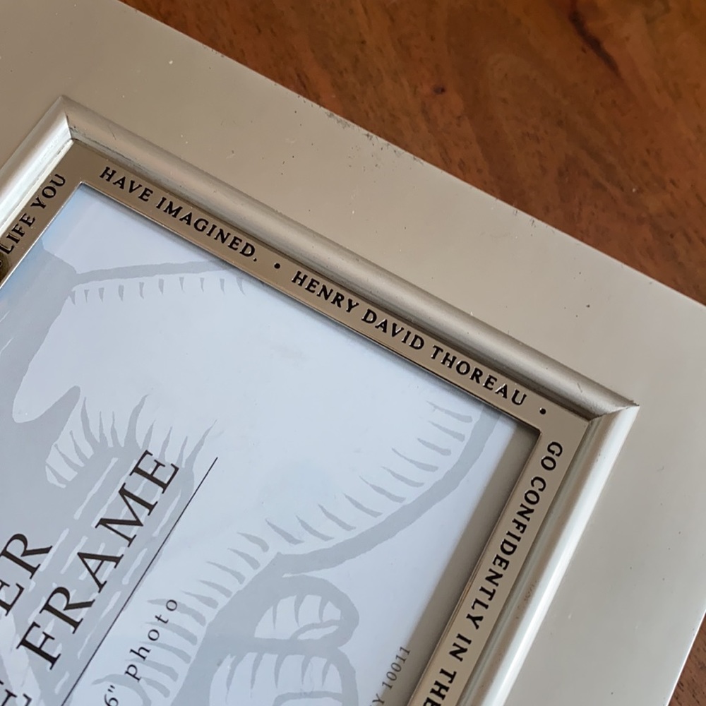 4x6 Quote Frame Silver - Picture 4 of 8
